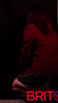 British 19-year-old in uniform sucks cock at the gloryhole