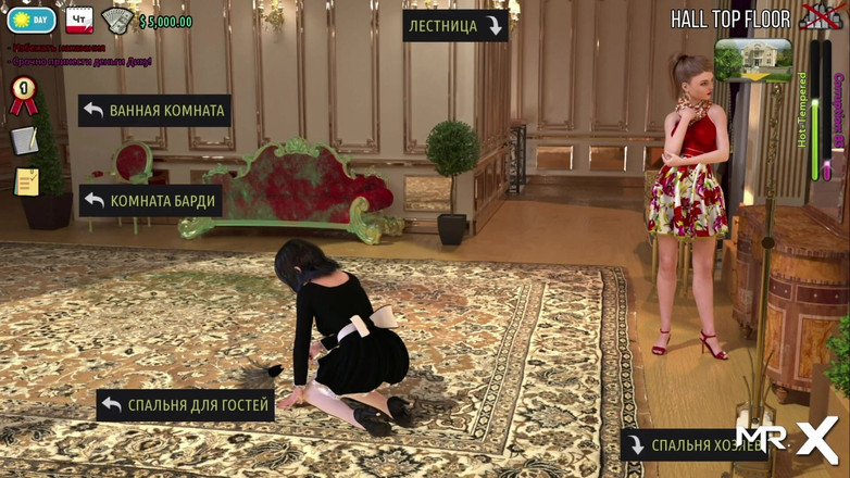 Mr Studio X: ファッションビジネス - ホールE1 #45でセクシーなお尻を触る