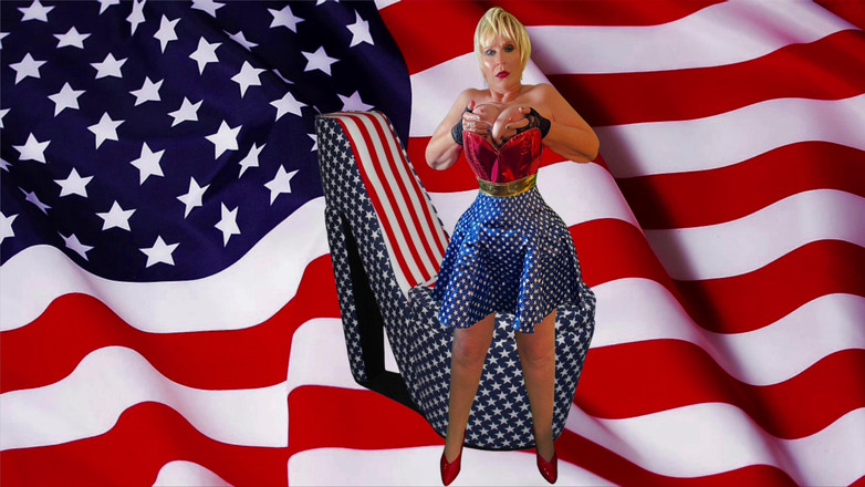 Carmen Angel: Granny America: Americká sání ptáka stará žena v domácnosti 7223fap