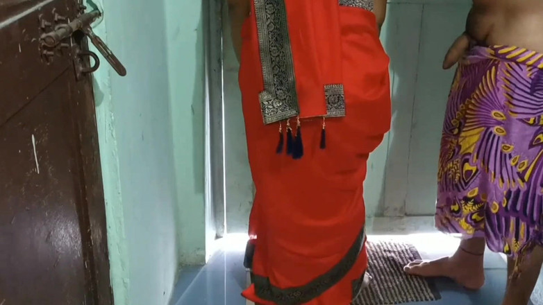 Hotty Jiya Sharmaa: Fratele vitreg indian și sora vitregă se fut - sari roșu după...