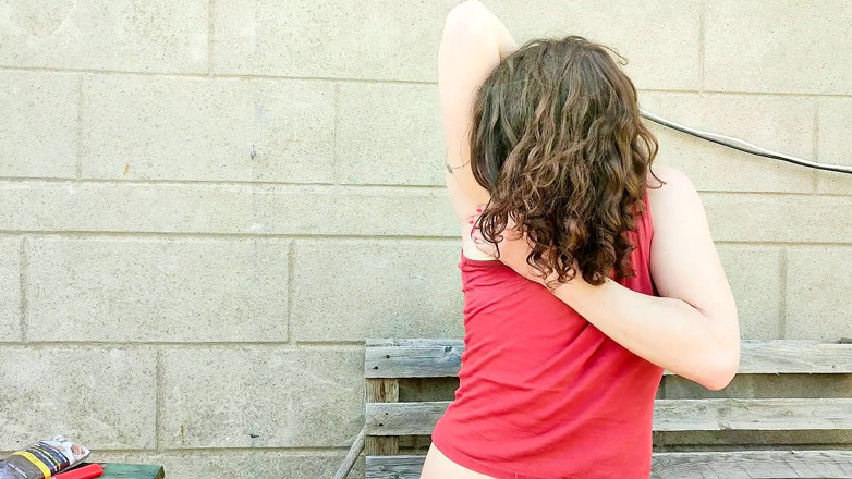 Sara B: Hairy armpit fetish