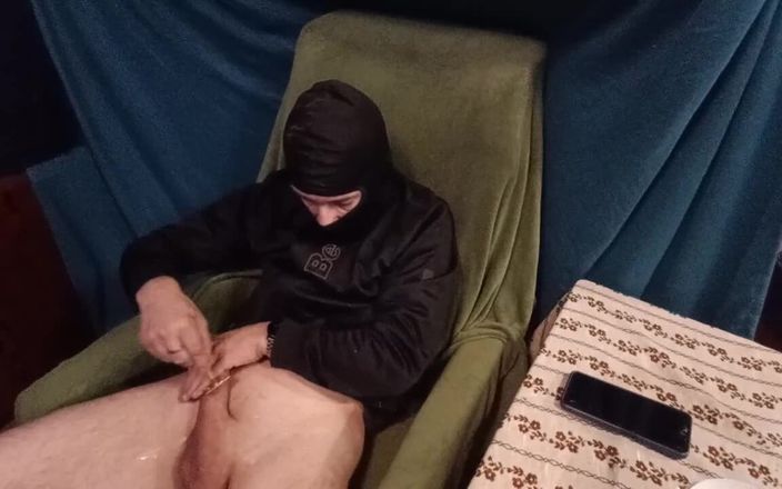 kickerscooter: Echter amateur rasiert seine eier, dann wichst er seinen schwanz