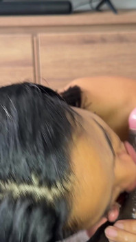 I Give a Delicious POV Blowjob to the Huge Cock and I Swallow All His Delicious Cum