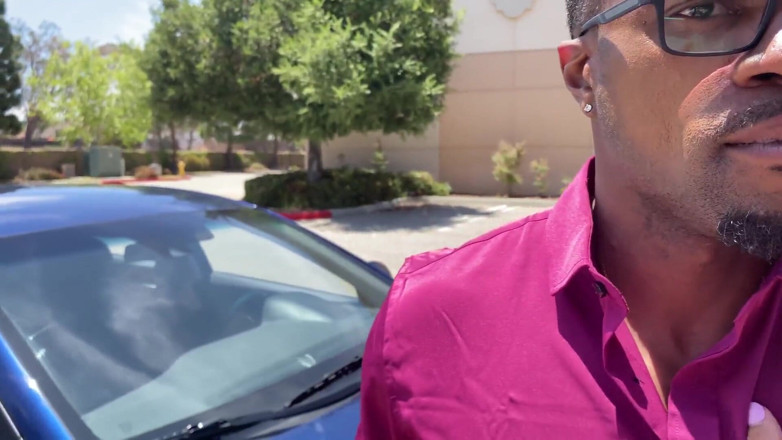 Interracial Pickups: Car accident turns BBC pounding - Nicole Sage