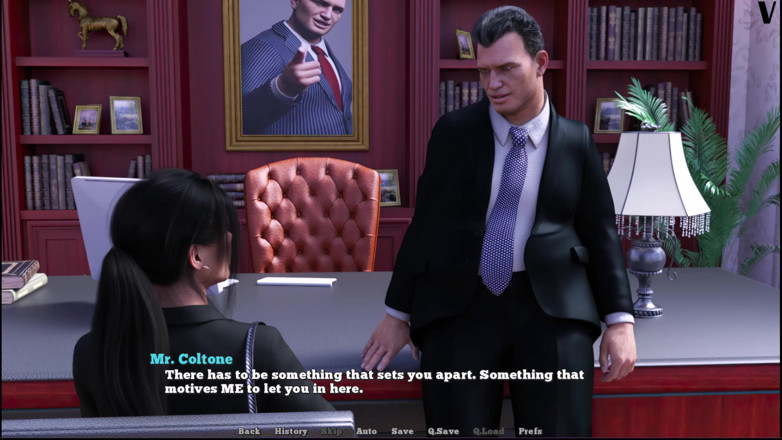 Johannes Gaming: Victoria in Big City 2 Victoria Went for Her First Job...