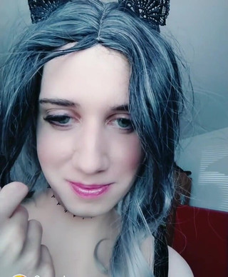 Anna Rios: Clip individuali della ragazza nel corsetto rosso se ti piace...