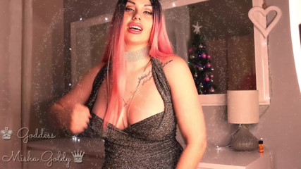 Goddess Misha Goldy: Coaching masturbatoire envoûtant ! Ruiner ou manger !?