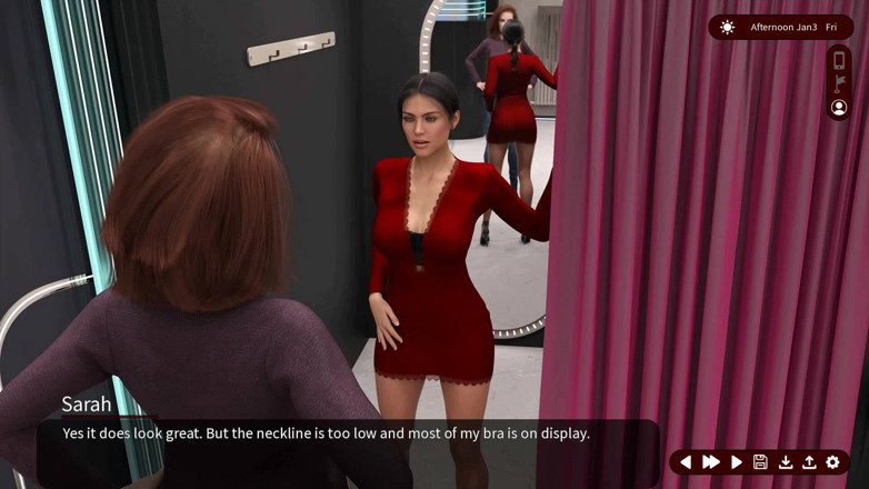 Dirty GamesXxX: Whispers of Desire: the Sexy Beautiful Wife in the Clothing...
