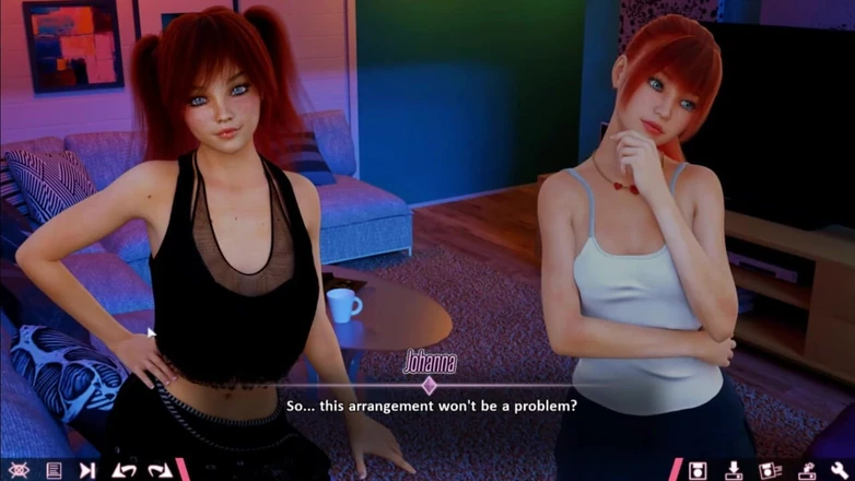 Miss Kitty 2K: Double Homework Ep16 - Part 113 - Take Me on the Sofa
