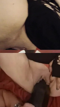 Přednatahování kundičky s XXL Pumpplag