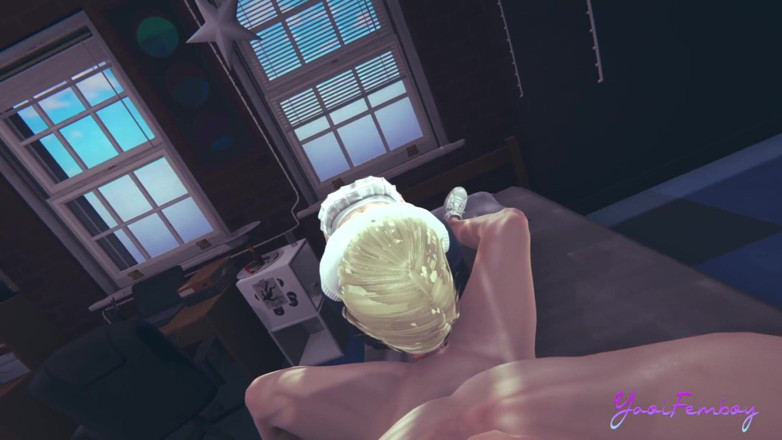 Yaoitube: Yaoi Femboy Osuke - czy ta blondynka femboy może jeździć jak...