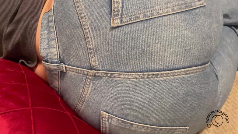 Your fantasy studio: Uppriktig BBW jeans pruttar