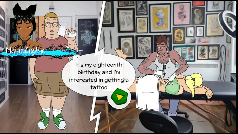 Manor Cookie: インクドプレジャー2 - 彼女はとても支配的で、あの胸を見てください