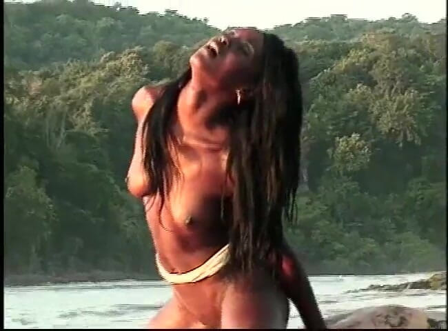 Outdoor pervs: Interracial sunset beach fucking