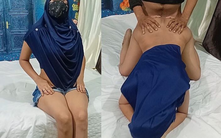 Dearshivani: Heißes hijabi-mädchen wurde von ihrer nachbarin hart gefickt