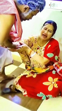 Old Village Stepfather in Law Fucked His Daughter in Law, An amazing Video