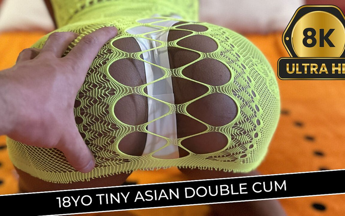 Tommy Stone: 18-jährige Kleine Asiatin Doppels Sperma