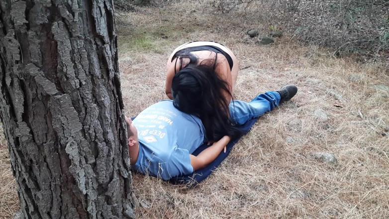 Riderqueen: Stepmommy outdoors