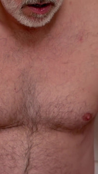 Using the Cum I Saved as Lube for Shower Wank