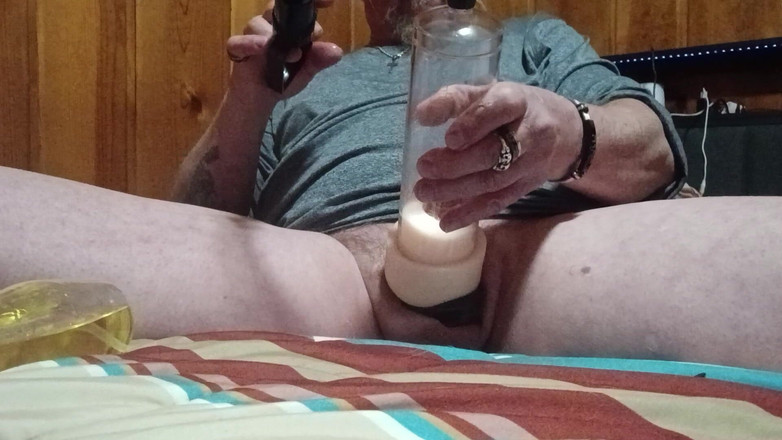 Cum dz nutx: Novo vibrador de pau e bomba de buceta