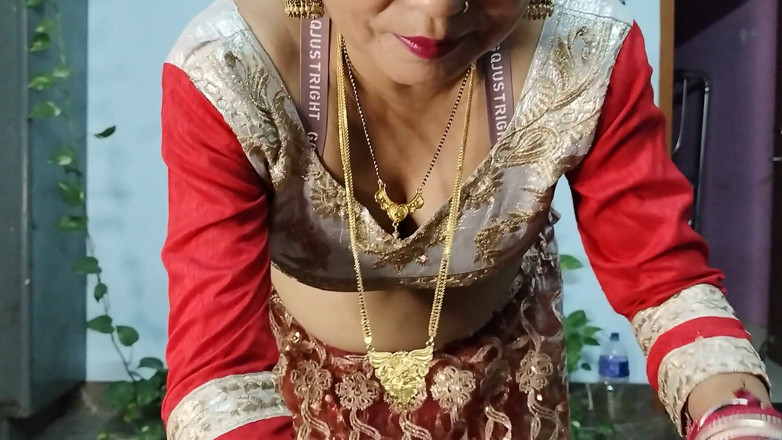 Anar Kali: Tuan rumah wanita seksi mengongkeknya menonton lelaki dengan teras seks...