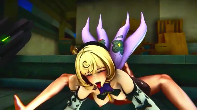NSFWOtaku: Zenless Zone Zero - Yidhari and Lucia Wild Group Sex Scene - 3D...