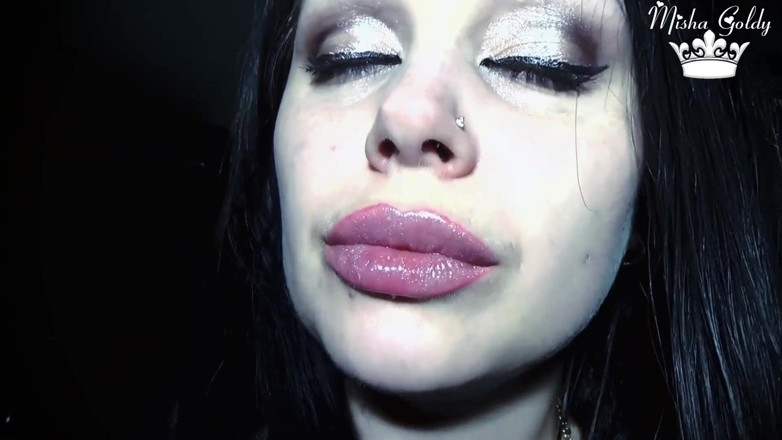 Goddess Misha Goldy: Cum Inside of Throat of Sexy Witch and Be Swallowed,...