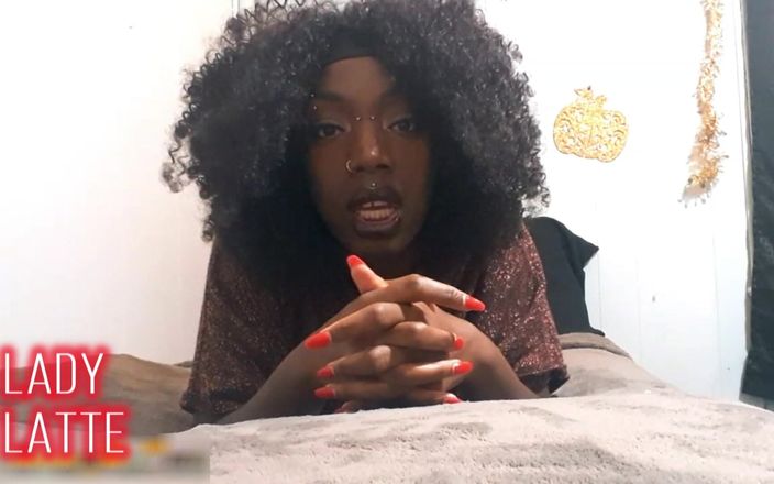 Lady Latte Femdom: Blanke jongens moeten godin zwarte femdom pov bedanken