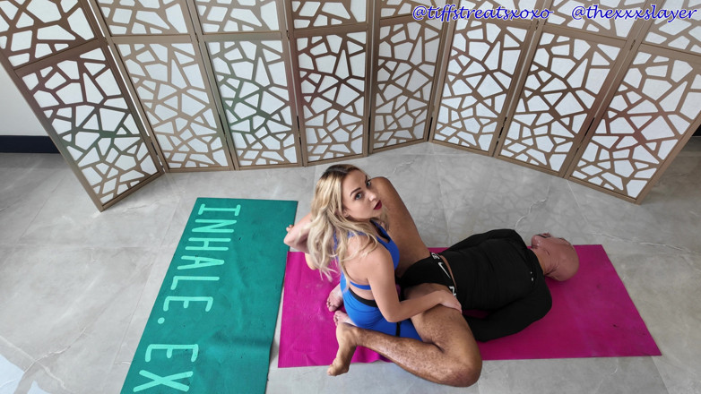 XXX Slayer Productions: Namaste &amp; được người hướng dẫn yoga tuổi teen trói buộc