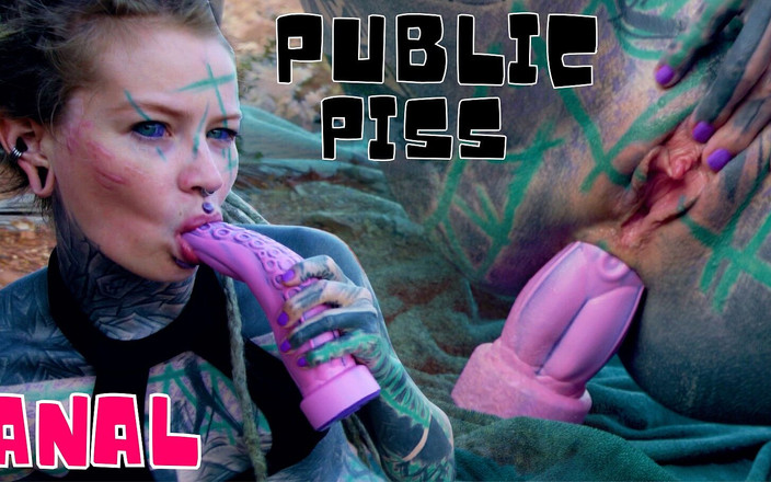 Anuskatzz: Masturbuji před svou anální dírou robertkem, dokud nepotřebuji čůrat