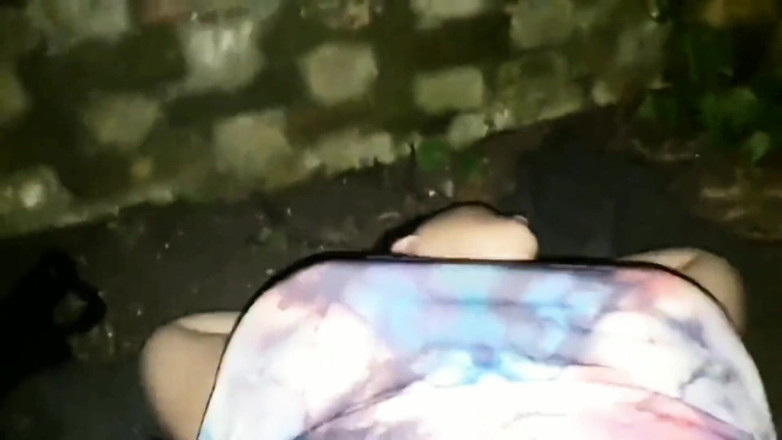 Real homemade BBW BBC porn: WildEnglishBBW Sucking BBC Nata4sex outdoors pounding my pussy
