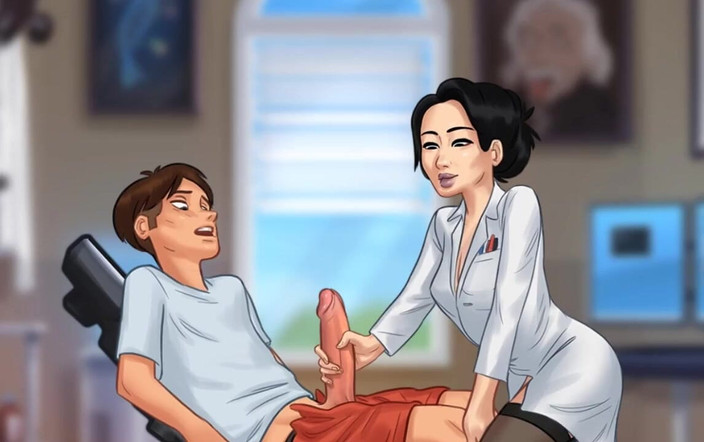 Miss Kitty 2K: Summertime saga - jarra de galletas - solo todas las escenas de...