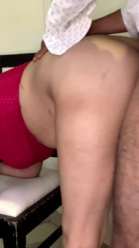 대박 후장 인도 Kamwali 오럴과 라이드 집주인 배다른 아들 대물 자지