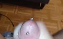 Pierced daddy: Daddy Blows Another Big Load with Loud Moans