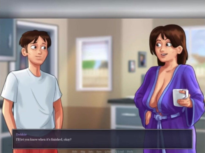 3DXXXTEEN2 Cartoon: Diane decides to move in. 3D porn cartoon sex