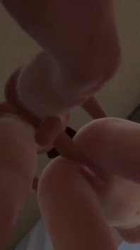 A mask guy fucks girl in front of the window