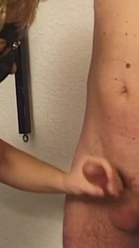 Blindfolded Mature Blonde MILF Submits to Hard Anal Domination
