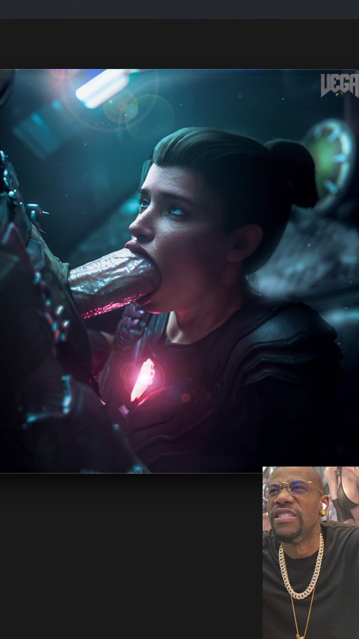 Good news media: Doom Slayer bị một con đĩ đút sâu vào họng