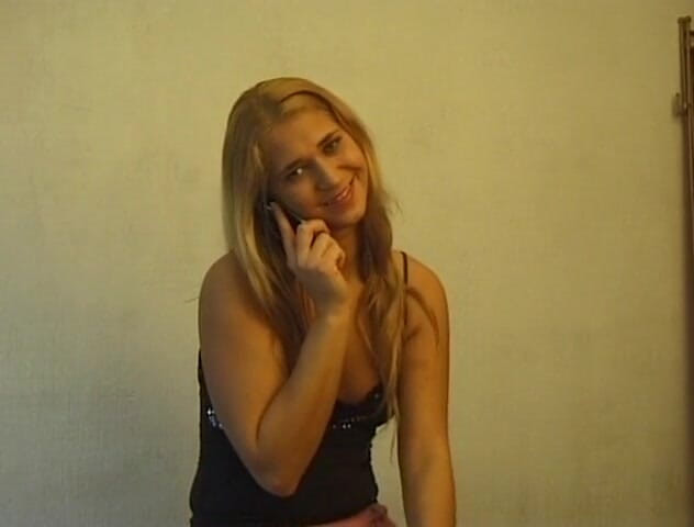 Flash Model Amateurs: Blonde babe shows off her firm natural tits