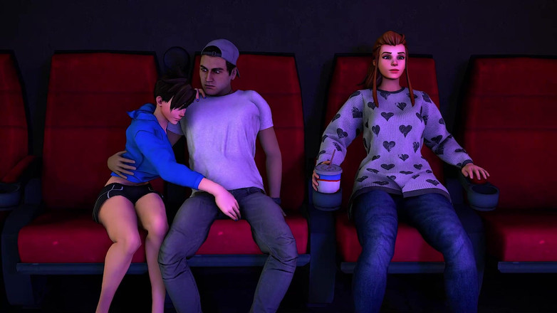 Velvixian: Briggitte &amp; Tracer Sex v kině, overwatch