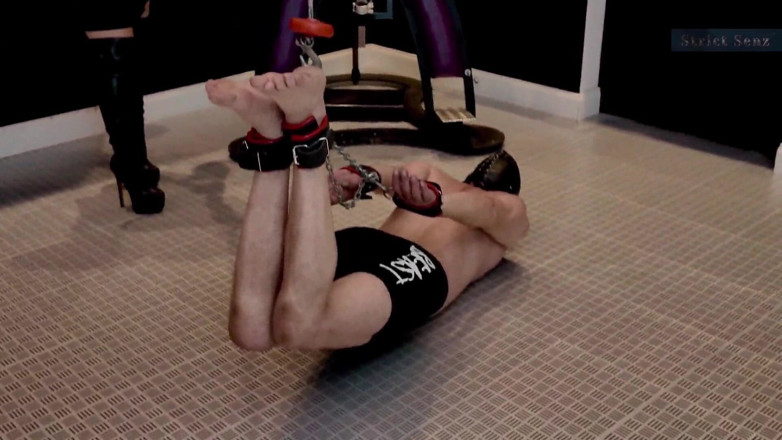 Strict Senz: Sheela Sinner Heartless Tickling in Hogtied Bondage Part 1