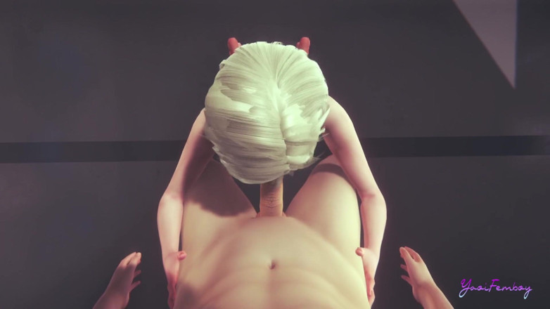 Yaoitube: Yaoi Femboy otsuke - 第一人称视角吮吸大鸡巴和无套