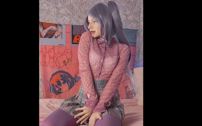 Diana Rider: Cosplay masturbatie en dildo rijden, solo