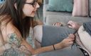 MyTinyDick: Skinny Brunette Not Happy with the Small Dick She Finds...