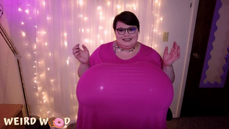 Weird Wood: Bully Cheerleader's Big Boob Blowup