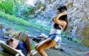 Full porn collection: Latina step daughter Esmeralda anal outdoor fucked and masturbated on...