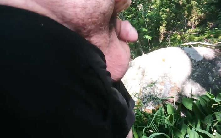 Big Pisser: Superchub Sigma pisse avec une bite de Smegma non lavée...