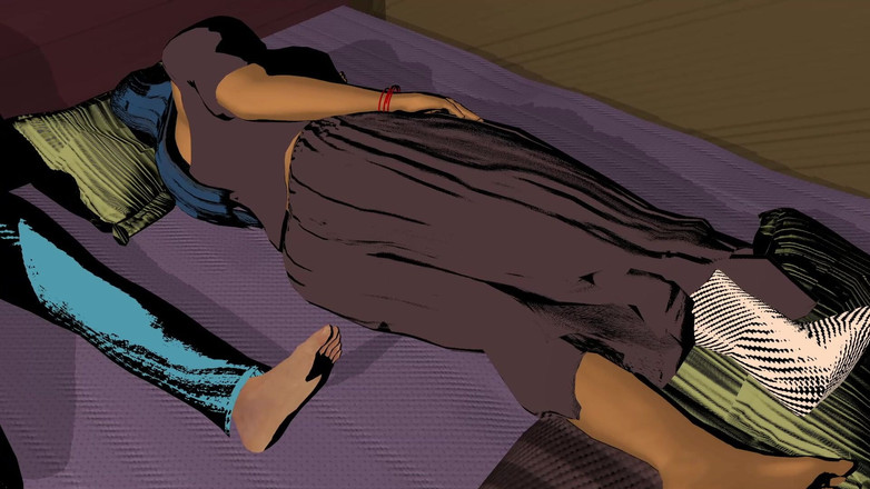 Animxyzn: A rupt modesta pizdei ei futând sora vitregă mai tânără...