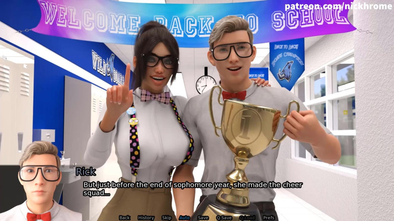 Visual Novels: SexBot 5 - first commands for a manual bitch