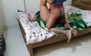 Aria Mia: Tamil Big Boobs Saree Wearing Aunty Fuck in Bed - Huge...
